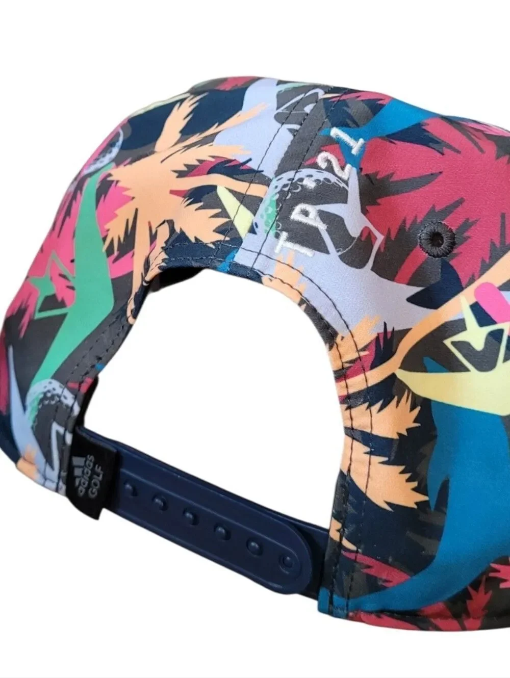 adidas Sunday Pines Tropical Print Baseball Hat OS